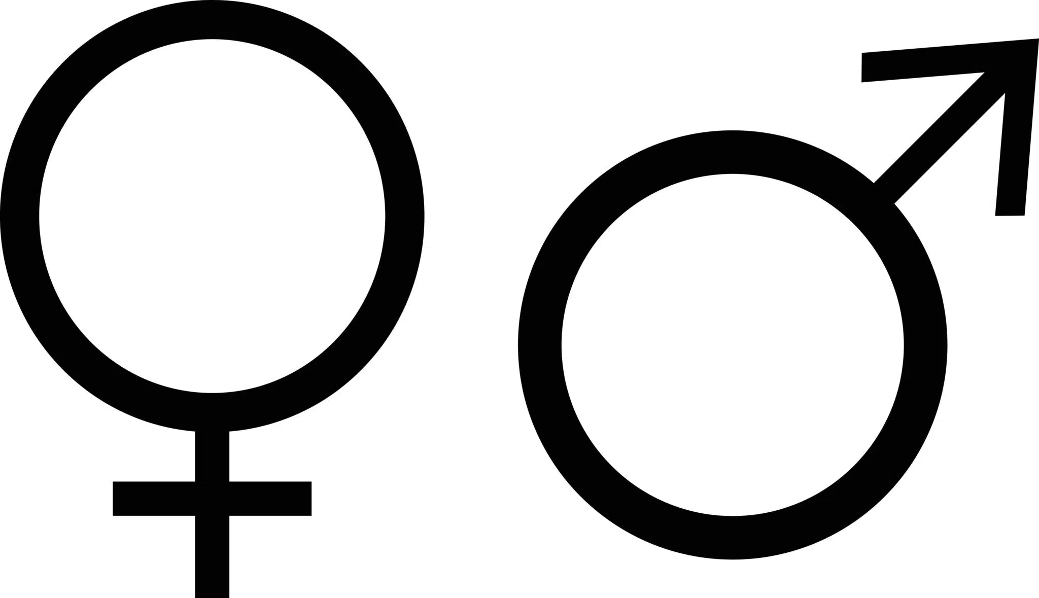 male and female symbols