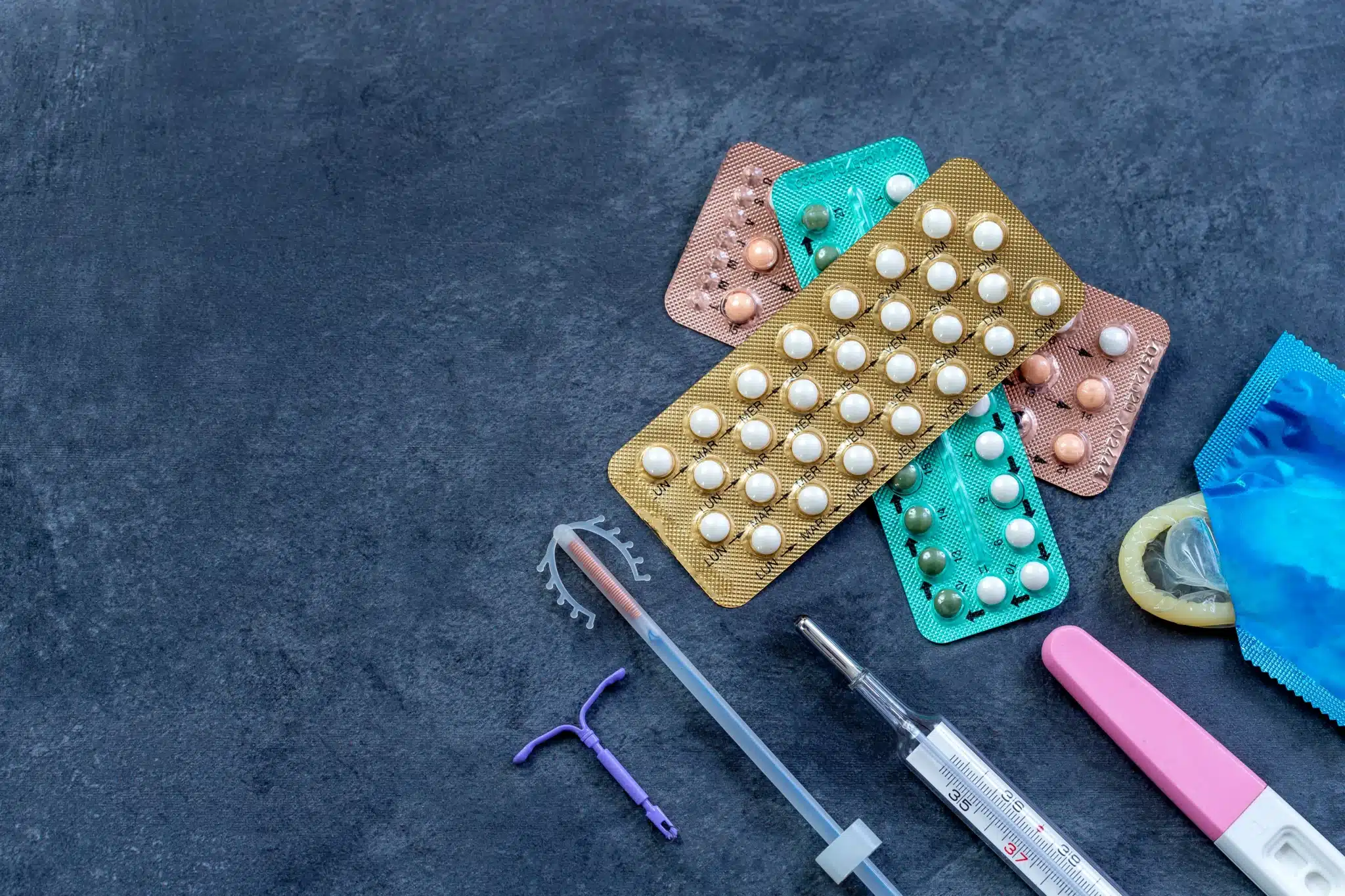 contraceptives, condoms, iuds