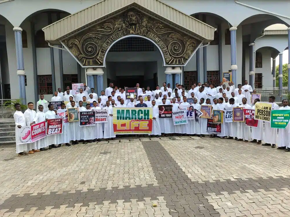 HLI's affiliate in Nigeria, Chizoba Charles Nnagboh, works with seminarians in Nigeria.