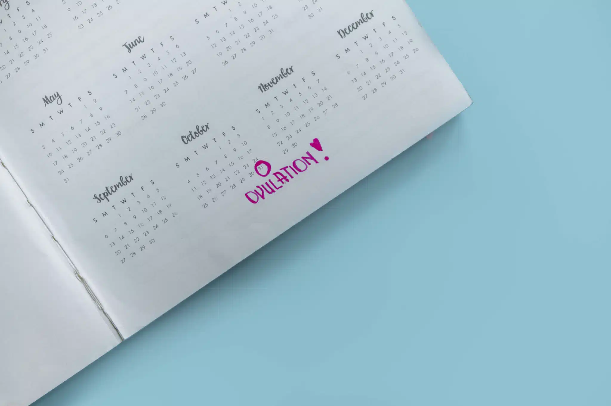 calendar tracking ovulation