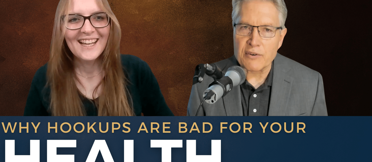 Thumbnail from podcast episode, why hookups are bad for your health