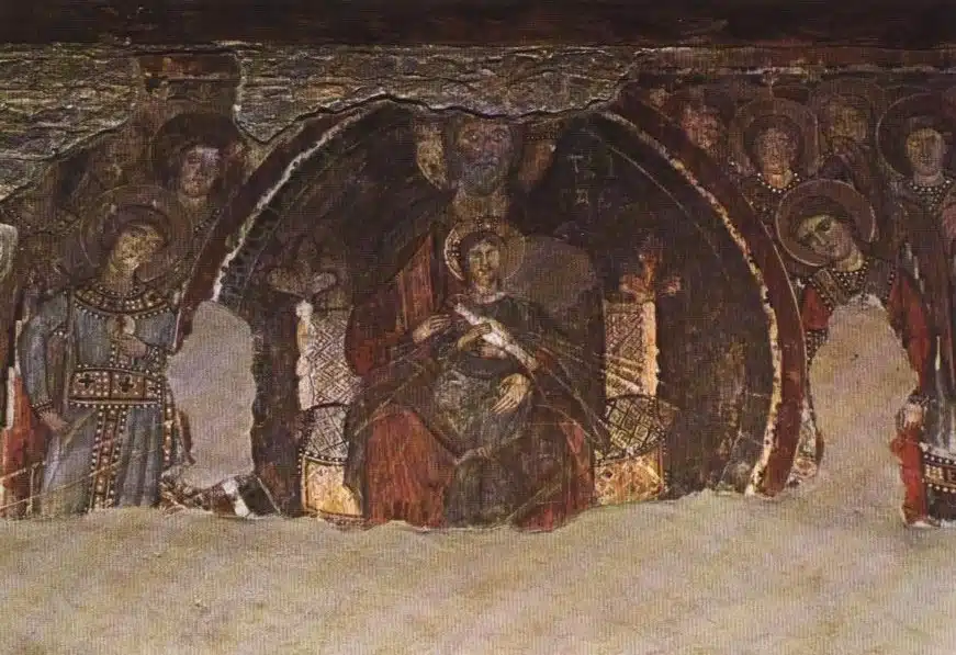 holy trinity fresco 13th century