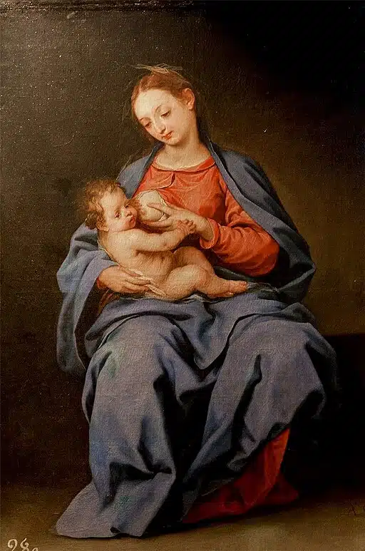 Painting of Our Lady de la Leche