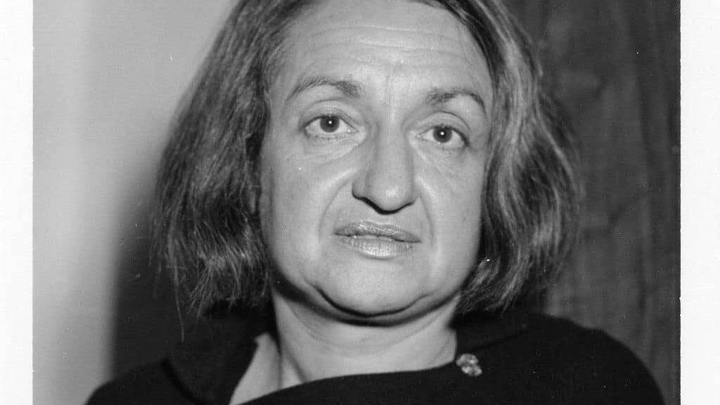 Headshot of Betty Friedan