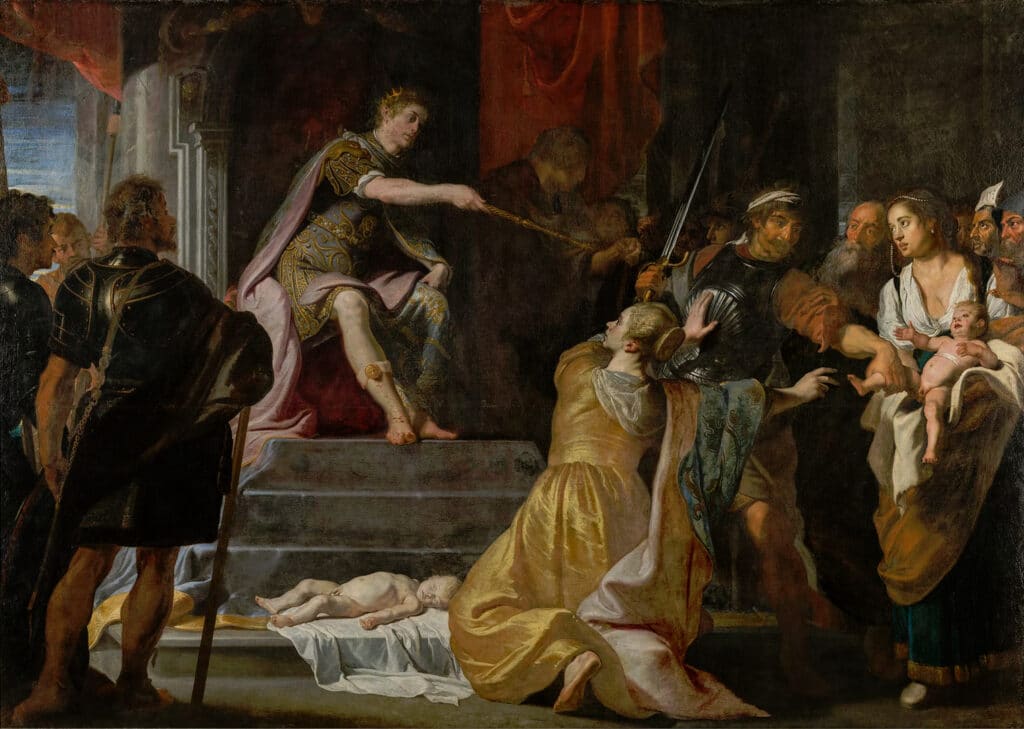 Judgement of Solomon, Gaspar de Crayer